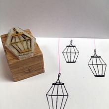 My project in Manual Printing for Photopolymer Stamps course. Arts, and Crafts project by sigrid_holweg - 02.07.2021