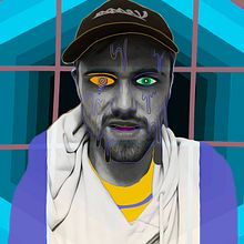 B/W Drips. Un proyecto de Animación 2D, Animación y Creatividad de Benny Payne - 07.02.2021