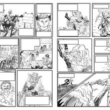 Mi Proyecto del curso: Técnicas de entintado para cómic e ilustración Ein Projekt aus dem Bereich Editorial Illustration von Aless J. M. - 07.02.2021