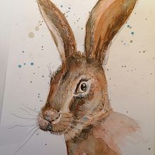 My project in Experimental Watercolor Techniques for Beginners course. Projekt z dziedziny Malowanie akwarelą użytkownika Maria Gardzheva - 07.02.2021
