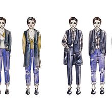 Rock n Roll. Fashion Design project by Joana Graça Louro - 05.07.2016