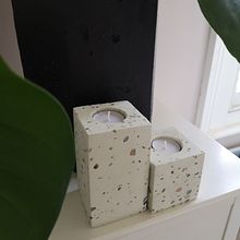 My project in Concrete Furniture Creation for Beginners course - candle holders :). Projekt z dziedziny Kreat i wność użytkownika Joanna Horst - 07.02.2021