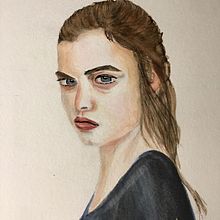 Mi Proyecto del curso: Retrato en acuarela a partir de una fotografía. Un progetto di Belle arti di Maria Lopez - 07.02.2021