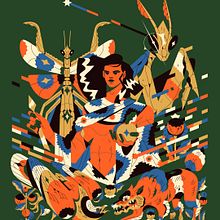 Alados 10. Fine Arts, Art Direction, Design, Editorial Illustration, Traditional illustration, and Color Theor project by Profe - 02.01.2021