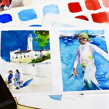 Estudos Ein Projekt aus dem Bereich Aquarellmalerei von Caroline Passos - 07.02.2021