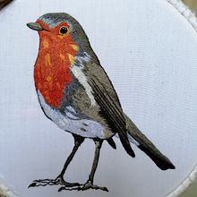 Mi Proyecto del curso: Pintar con hilo: técnicas de ilustración textil. Embroider project by Johana Batista - 02.07.2021