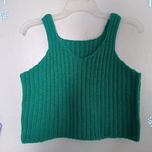 Mi Proyecto del curso: Crochet: crea prendas con una sola aguja. Crochet project by su_pamelit - 02.07.2021