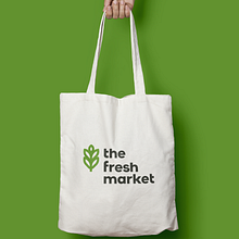 My project in Logo Design: The fresh Market. Br, ing e Identidade, e Design de logotipo projeto de Manuel Honwana - 08.02.2021