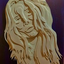 Mi Proyecto del curso: Retratos 3D con capas de papel. Paper Craft project by Brayan Torres - 04.24.2021