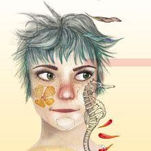 My project in Illustrated Portrait in Watercolor course. Een project van Aquarelschilderen van Riette Kotze - 08.02.2021
