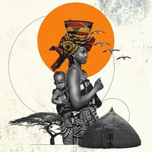 My project in Digital Collage for Editorials course. Un progetto di Collage, Illustrazione editoriale e Graphic design di Vincent Orou Goura - 08.02.2021