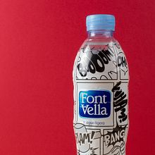 Font Vella - Sed de Vivir. Comic, Graphic Design, and Digital Illustration project by David Crispín - 06.15.2013