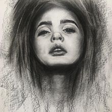 My project in Artistic Charcoal Portraiture: Creating Atmosphere course. Drawing, Fine Arts, Artistic Drawing, Portrait Drawing, Realistic Drawing, and Traditional illustration project by magdalena_maria - 02.08.2021