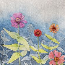 My project in Negative Watercolor Painting for Botanical Illustration course. Sketching project by kris.hill10 - 02.08.2021