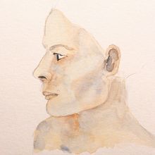 Portrait  Ein Projekt aus dem Bereich Aquarellmalerei von mariepilloy - 09.02.2021