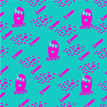 MI PRIMER PATRON BICOLOR. Vector Illustration project by mamanawer - 02.09.2021