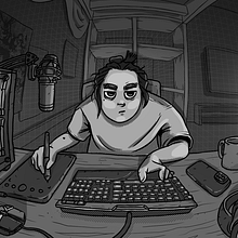 Work from home. Un progetto di Illustrazione digitale di John Vytiaco - 08.11.2020