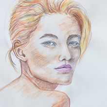 My project in  Watercolor Portrait Sketchbook course . % koutna_marianna tarafından hazırlanan Sulubo, Ve a Resim projesi - 02.11.2021