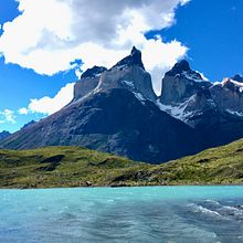 Mi Proyecto del curso: "Torres del Paine" (Chile). Sketchbook, and Watercolor Painting project by Conchita Cv - 04.10.2021