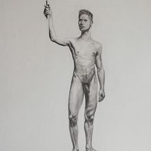Mi Proyecto del curso: Dibujo realista de la figura humana. Fine Arts, Drawing, Pencil Drawing, Figure Drawing, and Artistic Drawing project by Carlos Romero López - 02.09.2021