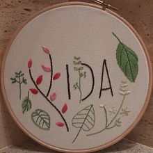 Mi Proyecto del curso: Técnicas básicas para bordar letras. Embroider project by gafitas68 - 02.09.2021