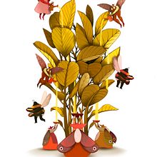 Jardín . Un proyecto de Ilustración tradicional de Cristian Garrido Alfaro - 09.02.2021
