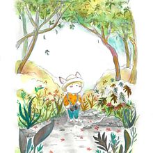 My project in Watercolor Illustration with Japanese Influence course. Un progetto di Pittura ad acquerello di Gloria Rodriguez - 09.02.2021