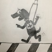 My project in Introduction to the Creation of Cartoon Style Characters course. Traditional illustration project by ale_palmas - 02.09.2021