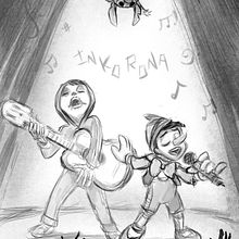 dibujando en procreate y principio de proyecto personal. Projekt z dziedziny Animacje 2D,  Sztuki piękne, Sketching, Komiks, Concept art,  R, sunek, Trad, c, jna ilustracja, Narracja,  Malarstwo, Sketchbook, Stor, board, Stor i telling użytkownika Freddy Navarro - 09.02.2021