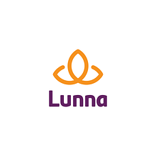 Meu projeto do curso: Design de logos: do conceito à apresentação - Lunna Prática Frequencial Ein Projekt aus dem Bereich Br und ing und Identität von Rubens Ramos - 09.02.2021