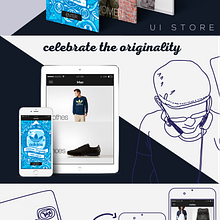 ADIDAS ORIGINALS APP STORE. Een project van  Art direction, Productontwerp y UX / UI van Gian Carlo Villarreal - 09.02.2021