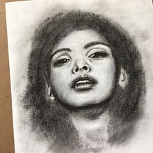 My project in Artistic Charcoal Portraiture: Creating Atmosphere course. Projekt z dziedziny  R i sunek użytkownika Irma Clarke - 10.02.2021