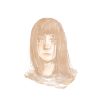 Chica llorando. Ilustração tradicional projeto de Ariela Velásquez - 24.12.2020