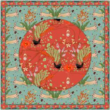 Mi Proyecto del curso: Ilustración para estampados con alma. Traditional illustration, and Pattern Design project by valolivia - 02.10.2021