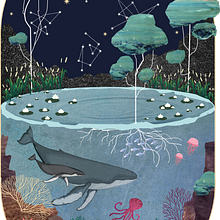 underwater dream. Un progetto di Illustrazione digitale di Dani Schmid - 10.02.2021