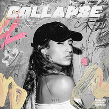 KYNE - COLLAPSE / MIXTAPE COVER. Un proyecto de Collage, Diseño, Diseño gráfico, Ilustración tradicional y Pintura de Rachel Demetz - 20.04.2020