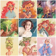 Some of my ig works!. Digital Painting project by Giulia Zambonin - 02.10.2021