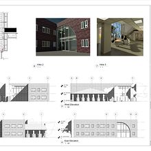A Simple Office Building modelled during a Revit Course. 3D, 3D Modeling, and Architecture project by stek - 02.10.2021