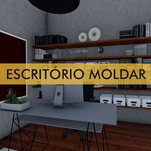 Escritório Moldar. Un proyecto de Arquitectura de Lara Vilela Vitarelli - 10.02.2021