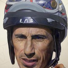 Oleo sobre Bastidor de el Jockey Chupino. Un proyecto de Dibujo de Retrato, Pintura y Pintura al óleo de Maximiliano Bagnasco - 11.02.2021