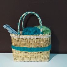 Cesta experimental. Un proyecto de Diseño de complementos de Sofía Cadenas Balseiro - 11.08.2020