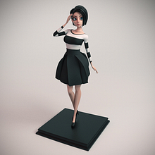 Modelado de personaje Cartoon. 3D Character Design, and 3D Modeling project by David López - 02.11.2021