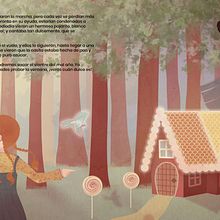 Hänsel & Gretel by Tania Gómez. Digital Drawing, Traditional illustration, and Digital Illustration project by Tania Gomez Ginfarre - 02.11.2021