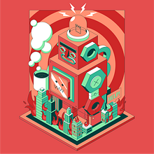 My project in Isometric Vector Illustrations from Scratch course. Digital Illustration, and Graphic Design project by info_745964 - 02.11.2021