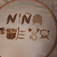 My project in Introduction to Raised Embroidery course. Embroider project by baranyi_n90 - 02.11.2021
