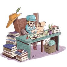 Adventure explorer. Un proyecto de Ilustración tradicional de eli77733 - 12.02.2021