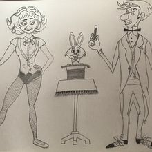 Mi Proyecto del curso: Introducción a la creación de personajes estilo cartoon. Een project van Tekening met potlood van Almudena Pais Gomez - 12.02.2021