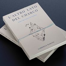 Book Cover Illustration - L'altro lato del charco. Drawing, Editorial Design, Graphic Design, Editorial Illustration, and Watercolor Painting project by Agustina Guzmán Huarriz - 02.13.2021