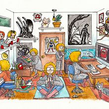 My project in Creative Sketching: Fill Your Illustrations with Life and Detail course (My Ideal Studio). Drawing, Sketching, and Watercolor Painting project by elliemtdesigns - 02.12.2021