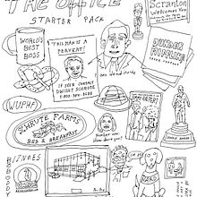 The Office fan art. Drawing project by Catalina Bu - 10.25.2020